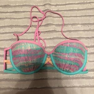 Cute strapless swimsuit top